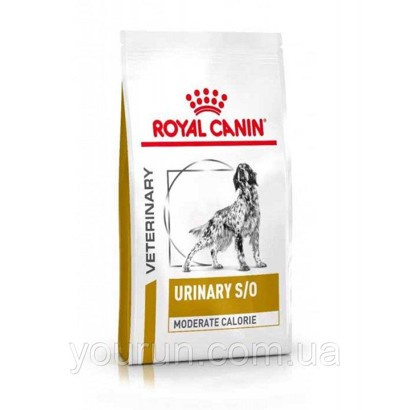 Royal Canin (Роял Канін) Urinary S/O Moderate Calorie Dog - лікувальні корм для дорослих собак,1.5 кг