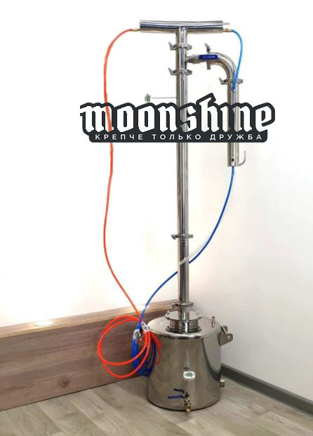 Ректифікаційна колона Moonshine Прима Тора фланець 2 з баком 20 літрів