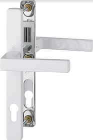 Нажимний гарнітур HOPPE Tulon Тулон для дверей товщиною 77-82 мм E-92 мм колір білий