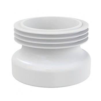 Манжета для унітазу пряма "Alcaplast"