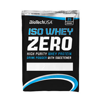 Сироватковий протеїн ізолят BioTech Iso Whey Zero (25 g)