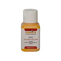 Краска для кожи Желто-золотая Fenice Golden Yellow HCC100 ml