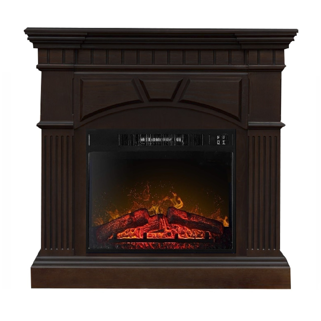 Камінокомплект ArtiFlame YORK AF23 МАХАГОН КОРИЧНЕВИЙ АНТИК
