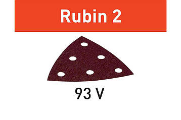 Шліфувальний лист Rubin 2 STF V93/6 P40 RU2/50