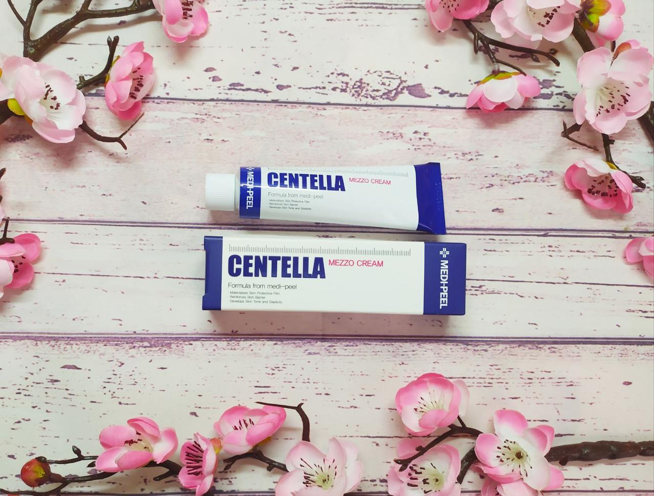 Заспокійливий крем з екстрактом центели для чутливої шкіри MEDI-PEEL Centella Mezzo Cream