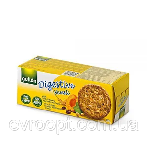 Пічово GULLON Digestive Muesli 365 г, 15 шт./ящ., фото 1