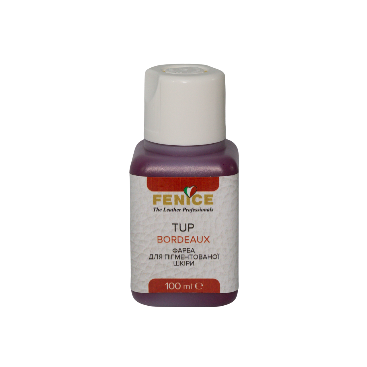 Фарба для шкіри TUP Bordeaux, Бордо, 100 мл, фото 1
