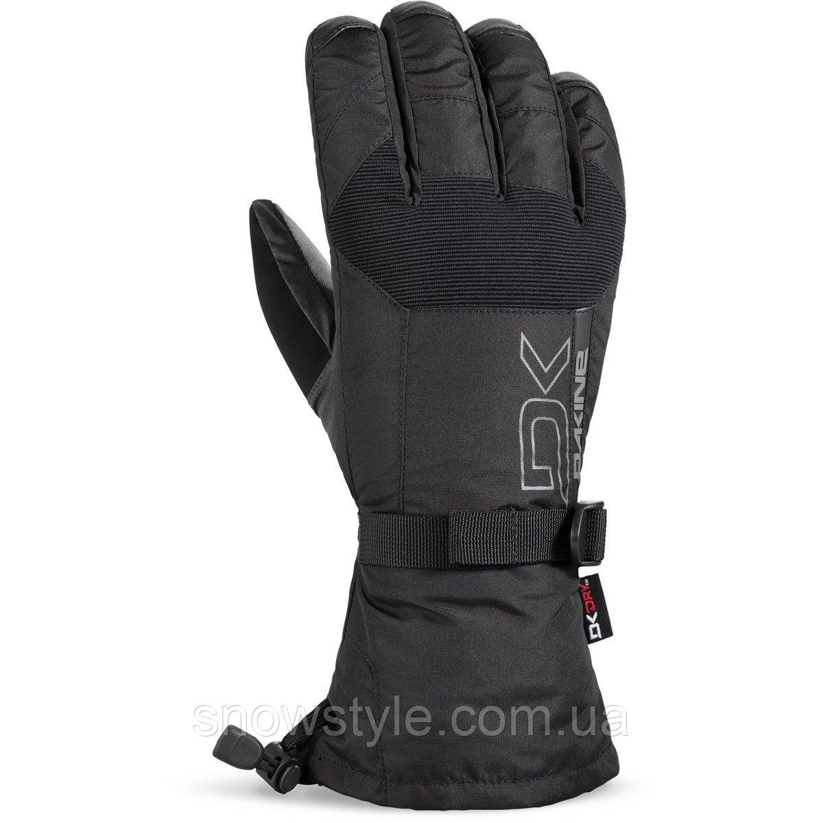 Рукавички лижні/сноубордичні Dakine Men's Leather Scout Glove Black XXL