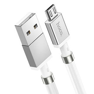 Кабель Micro-USB магнітний HOCO U91 Magic Magnetic швидкісний 2.4A 1m