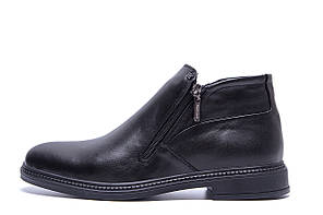 Чоловічі зимові шкіряні черевики натуральної шкіри VanKristi