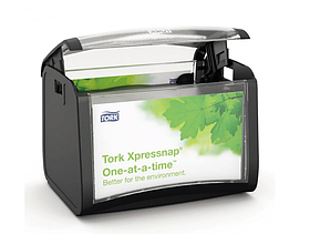 Tork Xpressnap диспенсер для барних серветок складання Interfold чорний N4