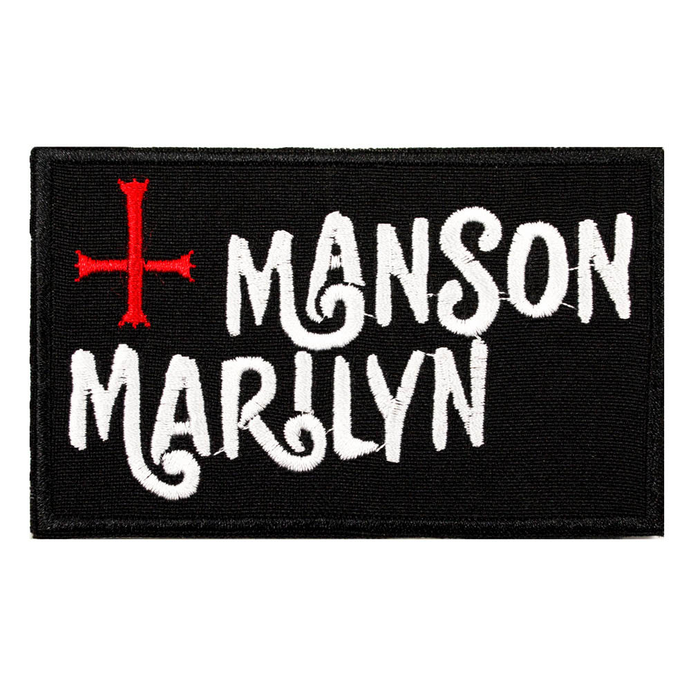 Нашивка MARILYN MANSON готика 2