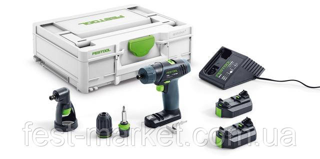 Акумуляторна дриль-шуруповерт TXS Li 2,6-Set Festool 576102