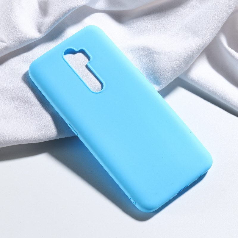 Чохол Soft Touch для Xiaomi Redmi 9 силікон бампер м'ятно-блакитний