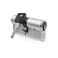 Цилиндр открывания двери AGB (Италия) Scudo DCK/110мм, ключ-ключ, 45/65, мат.хром