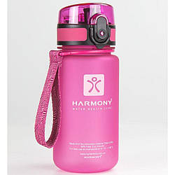 Пляшка для води Harmony 350 мл, рожева