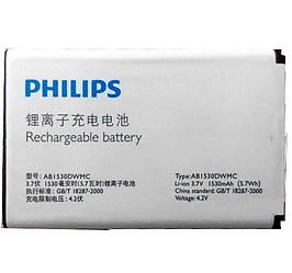 Акумулятор (АКБ, батарея) AB1530BDWMC для Philips W626, 1530 mAh, оригінал