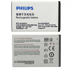 Акумулятор (АКБ, батарея) AB1050EWM для Philips X216, 1050 mAh, оригінал