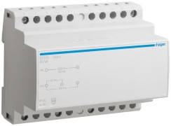 Трансформатор на DIN-рейку, 230В/24 В (2,63 А), 230В/12 В (5,25 А), 6м Hager