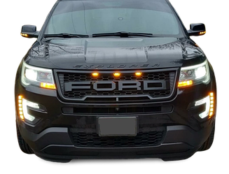 Решітка радіатора Ford Explorer 5 (16-18) тюнінг стиль Raptor