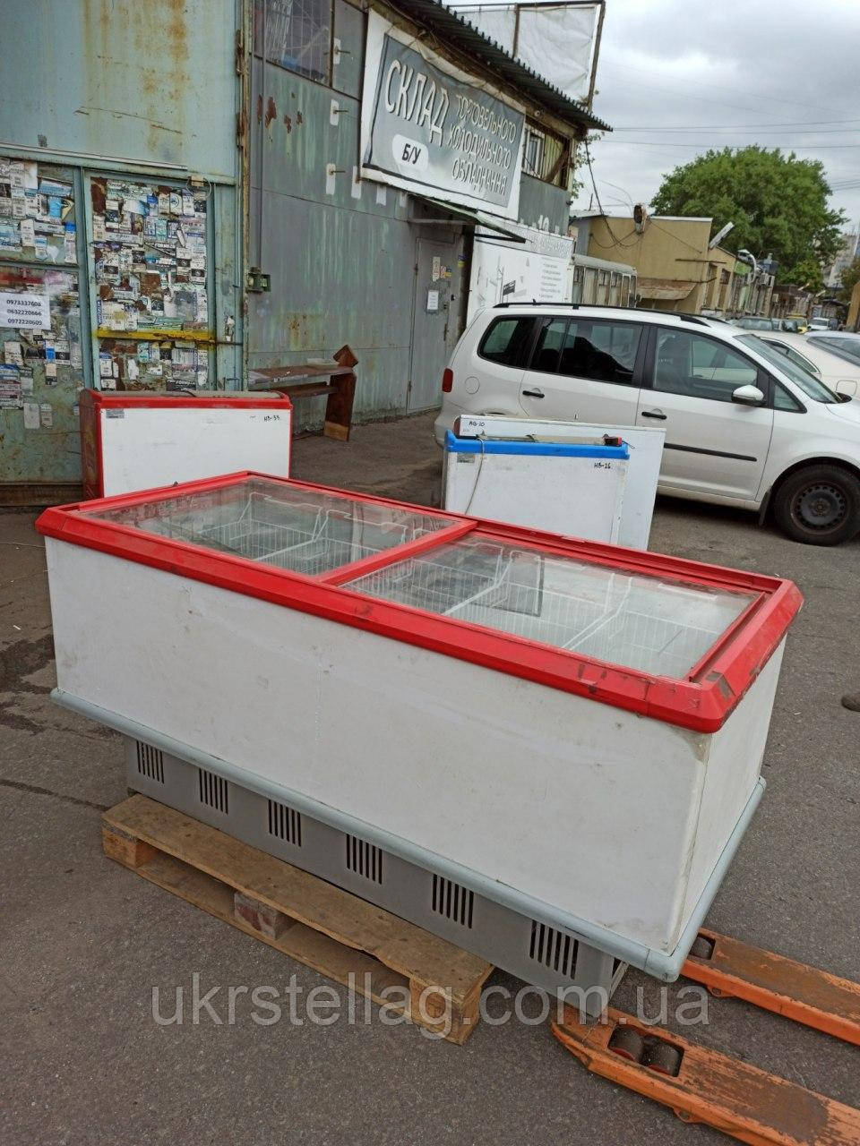 Морозильна бонета 800 л. бу. Лар морозильний. Лар бонета бу, фото 1