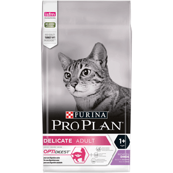 Сухий корм Pro Plan Delicate для котів з чутливою шкірою з індичкою, 10 кг