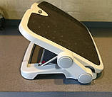 Підставка під ноги офісна DESQ 60076 Делюкс, нековзна, Висота 95-123 мм, Нахил 0-30°, фото 5