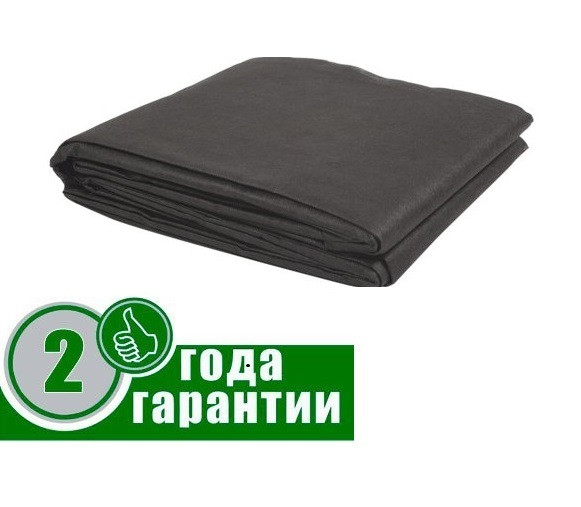 Агроволокно 50г/кв.м 1,6м х 10м Чорне, Greentex