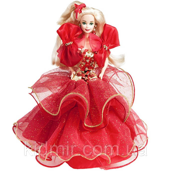 Лялька Барбі Колекційна Щасливого Різдва 1993 Barbie Happy Holidays 10824