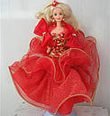 Лялька Барбі Колекційна Щасливого Різдва 1993 Barbie Happy Holidays 10824, фото 8