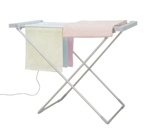 Сушарка для білизни підлогова електрична BESSER 120 Вт розкладна 94 x 50 x 73 см, фото 1