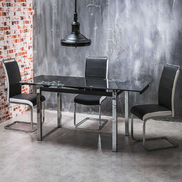 Стілець Signal h-441 чорно білий офісний