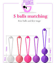 Вагінальні кульки кегеля Kegel Profi-Balls кульки жіночих для тренування м'язів професійні, фото 3
