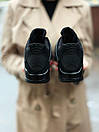 Кросівки чоловічі чорні Nike Air Jordan 4 (04716), фото 3