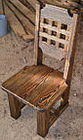 Стільці дерев'яні в стилі кантрі, фото 7