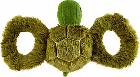 Jolly Pets (Джоллі Пэтс) TUG-A-MAL Turtle Dog Toy - Іграшка-пищалка Черепаха 16х36х8 см