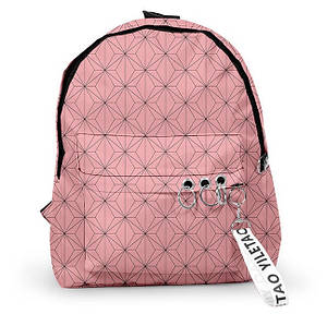 Рюкзак Аніме 3D-анімація рюкзака Ghost Slayer Blade рожевий