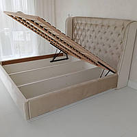 Кровать мягкая с подъемным механизмом Мальта РКБ-Мебель, цвет на выбор