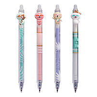 Ручка гелева YES пиши-стирай Lazy boys автоматична 0 5 мм синя (411998), фото 3