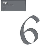 Оракал Цифра 6 срібний 090, кулька фольга 18" або 12" латексна