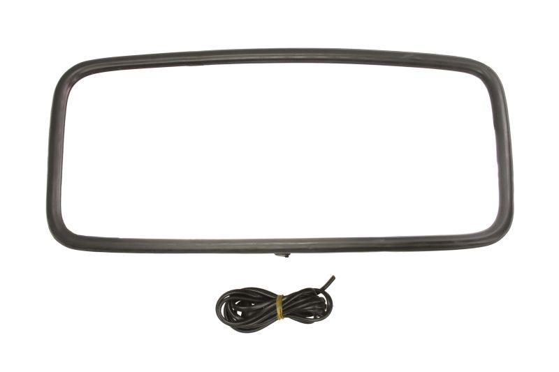 Дзеркало заднього виду з обігрівом 423 x 205 (PL) uniwersalne VOLVO F 10, F 12, F 16, FL 10, FL 7, FLC, фото 1