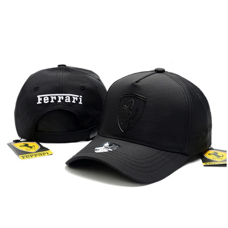 Кепка бейсболка Ferrari Феррарі чорна