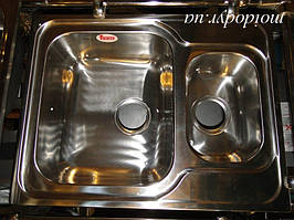Врізна мийка кухонна Teka Classic 1 1/2B з нержавіючої сталі