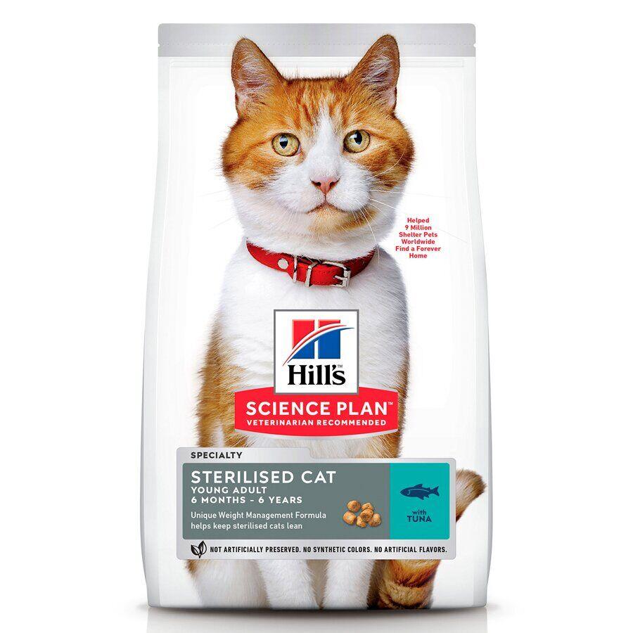 Hills SP Feline Young Adult Sterilized для стерилізованих кішок з тунцем 1,5 кг