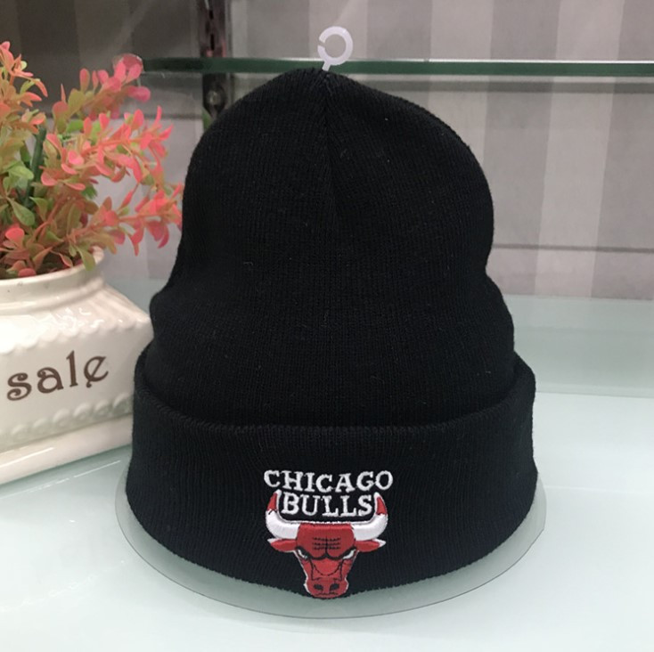 Шапка Chicago Bulls Чикаго Булз чорна