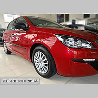 Молдинги на двери для Peugeot 308 II 2013-2021