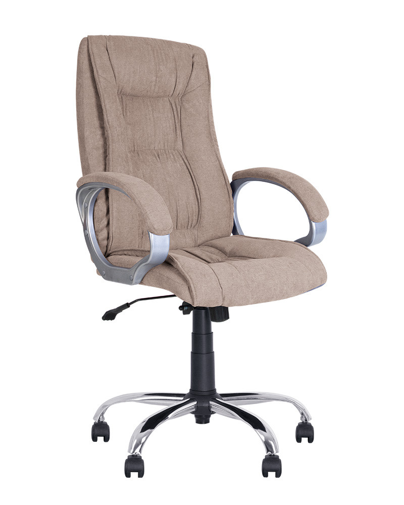 Крісло офісне Elly tilt CHR68 тканина soro-23 бежева (Новий Стиль ТМ)