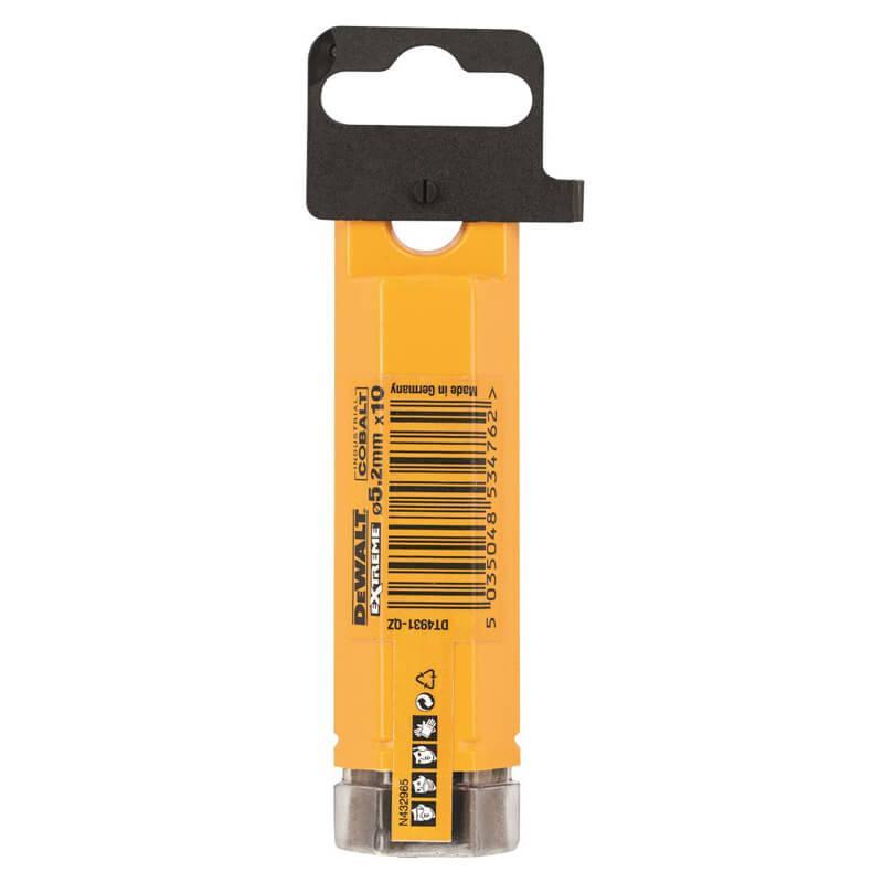 Свердло по металу кобальтовое HSS-CO 5.2 мм DeWALT DT4931