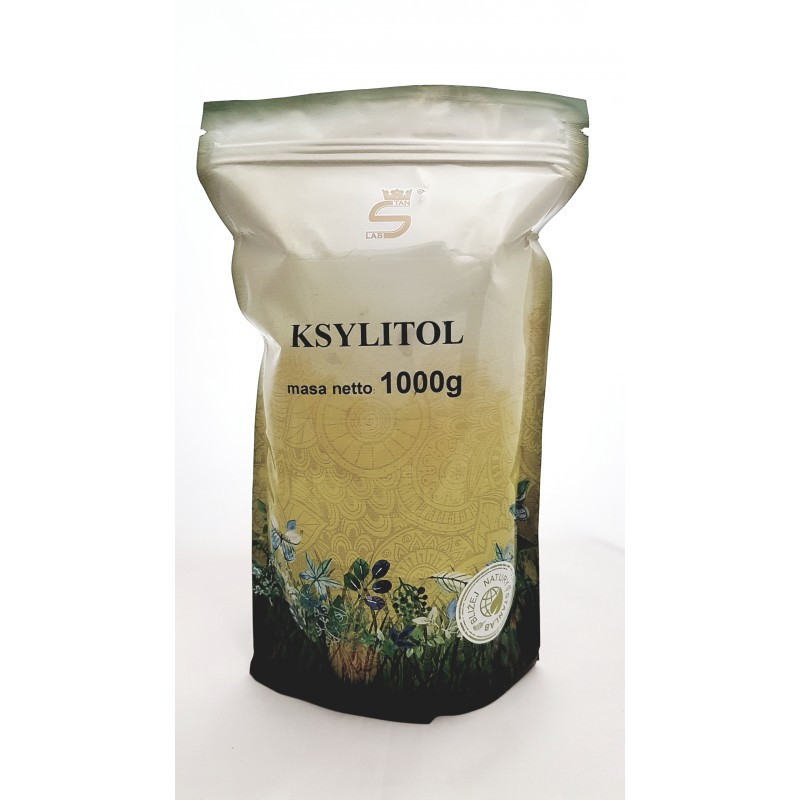 Ксилітол (березовий цукор) Фінляндія - Ksylitol 1000 г, Stanlab