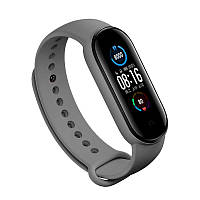 Ремешок BeCover для Xiaomi Mi Smart Band 5/Mi Smart Band 6 Gray (705066)